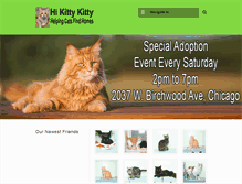 Tablet Screenshot of hikittykitty.com